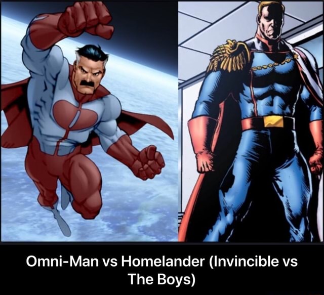 Homelander V Omni Man